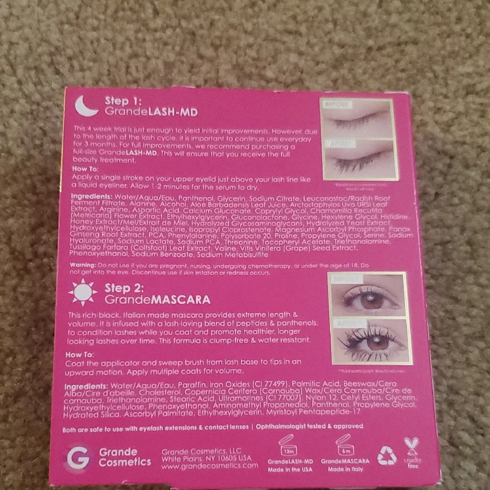 Ariana Grande Gold Mascara for Longer and Thicker Lashes